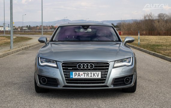 Audi A7 3.0 TDI Sportback Quattro Webasto / AJ NA SPLÁTKY - PROTIHODNOTA / 2011 šedá