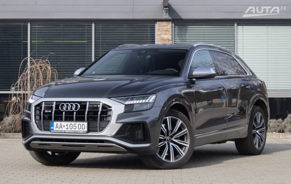 Audi SQ8 4.0 TFSI quattro tiptronic, 373kW (2021) / AJ NA SPLÁTKY / PROTIÚČET / 2021 - hlavní pohled