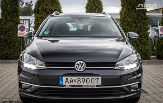 Volkswagen Golf Variant 1.6 TDI BMT 115k Comfortline, 85kW, M5, 5d./AJ NA SPLÁTKY/PROTIÚČET 2019 černá
