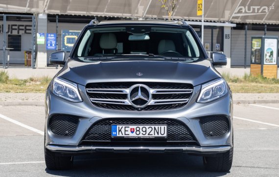 Mercedes-Benz GLE SUV 400 4matic A/T, 245kW (2017) / AJ NA SPLÁTKY / PROTIÚČET / 2017 šedá