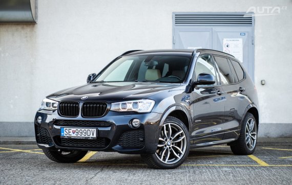 BMW X3 35d xDrive M-paket 230kW - AJ NA SPLÁTKY / PROTIHODNOTA 2015 - hlavní pohled