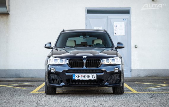 BMW X3 35d xDrive M-paket 230kW - AJ NA SPLÁTKY / PROTIHODNOTA 2015 černá