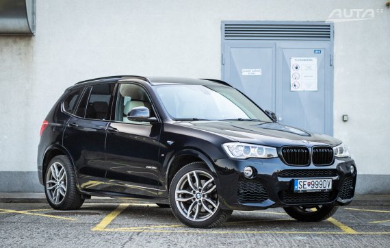 BMW X3 35d xDrive M-paket 230kW - AJ NA SPLÁTKY / PROTIHODNOTA 2015 černá