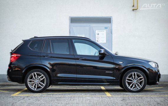BMW X3 35d xDrive M-paket 230kW - AJ NA SPLÁTKY / PROTIHODNOTA 2015 černá