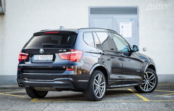 BMW X3 35d xDrive M-paket 230kW - AJ NA SPLÁTKY / PROTIHODNOTA 2015 černá