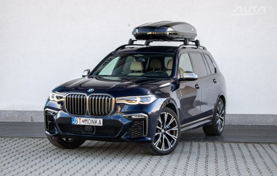 BMW X7 xDrive  4.4 V8 390kw 2021 modrá