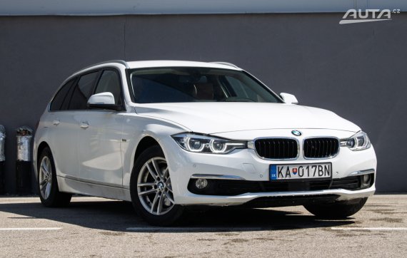 BMW Rad 3 Touring 320d xDrive 140kW AT8 / NA SPLÁTKY / NA PROTIÚČET 2017 bílá
