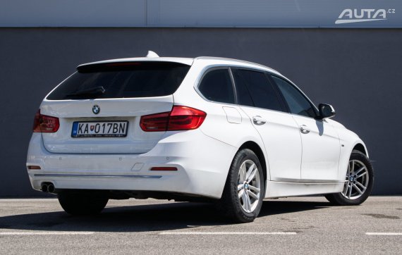 BMW Rad 3 Touring 320d xDrive 140kW AT8 / NA SPLÁTKY / NA PROTIÚČET 2017 bílá