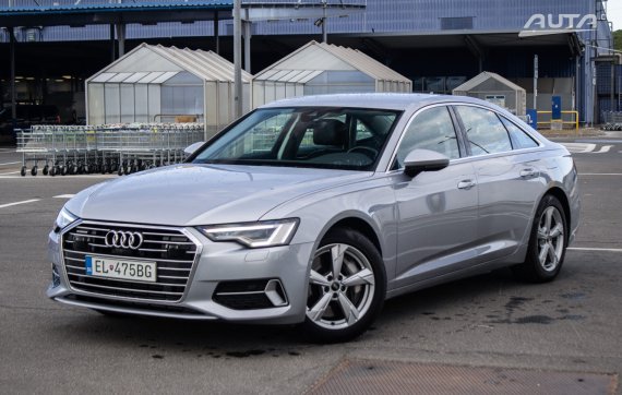 Audi A6 50 2.0 TFSI e PHEV quattro S tronic (2023) / AJ NA SPLÁTKY / PROTIÚČET / 2023 - hlavní pohled