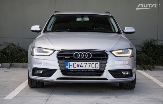 Audi A4 Avant quattro 2.0 155kW AT 2012 / AJ NA SPLÁTKY / PROTIÚČET / 2012 stříbrná metalíza