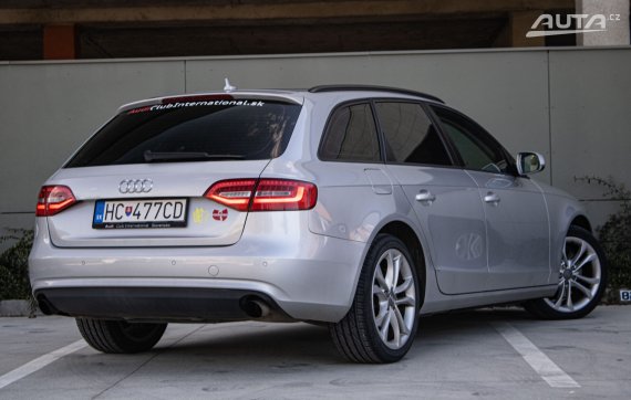 Audi A4 Avant quattro 2.0 155kW AT 2012 / AJ NA SPLÁTKY / PROTIÚČET / 2012 stříbrná metalíza