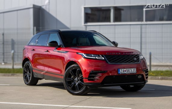Land Rover Range Rover Velar 2.0L diesel, 132kW, A8, / AJ NA SPLÁTKY / PROTIÚČET / 2021 červená