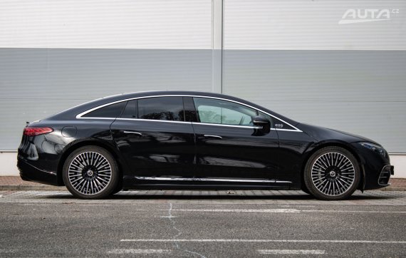 Mercedes-Benz EQS 580 4MATIC Edition One 385kW AT 2022 / AJ NA SPLÁTKY / PROTIÚČET / 2022 černá