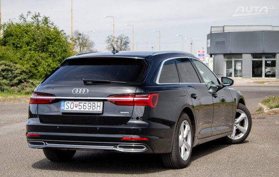 Audi A6 Avant 45 3.0 TDI mHEV Basis quattro / 170kW / A8 / ZÁRUKA / AJ NA SPLÁTKY / PROTIÚČET 2018 černá