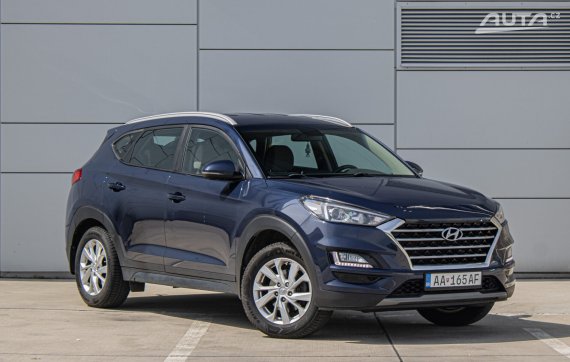 Hyundai Tucson 97kw benzin, manual /AJ NA SPLÁTKY/PROTIÚČET/ 2019 modrá