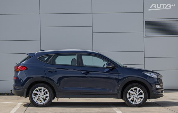 Hyundai Tucson 97kw benzin, manual /AJ NA SPLÁTKY/PROTIÚČET/ 2019 modrá