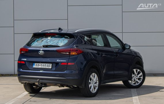 Hyundai Tucson 97kw benzin, manual /AJ NA SPLÁTKY/PROTIÚČET/ 2019 modrá