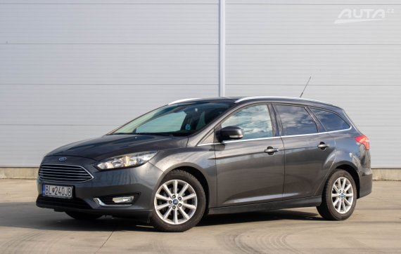 Ford Focus Kombi 1.0 EcoBoost 92kW 2015 / AJ NA SPLÁTKY / PROTIÚČET / 2015 šedá