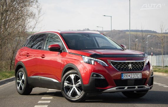 Peugeot 3008 GT line A/T / PO ROZVODOCH  / 2018 červená
