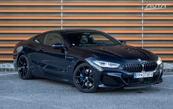 BMW Rad 8 Coupé 840d xDrive 2020 černá
