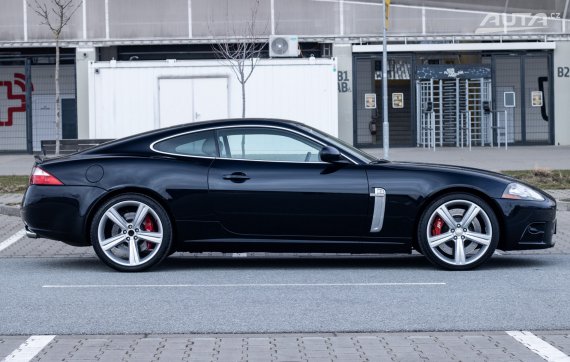 Jaguar XK XKR 4.2 Coupé 306kW A6, (2007) / AJ NA SPLÁTKY / PROTIÚČET / 2007 černá