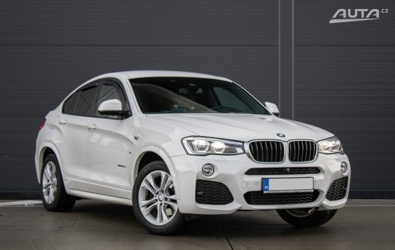 BMW X4 xDrive20d M Sport A/T 2017 bílá