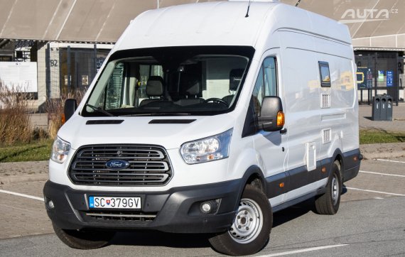 Ford Transit 96kW (2018) / AJ NA SPLÁTKY / PROTIÚČET / 2018 - hlavní pohled