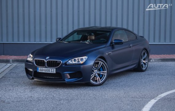 BMW M6 / Bang&amp;O / Kam / Výhrev-Ventil / Alcantara / Full servis / Nové pneu 2013 - hlavní pohled