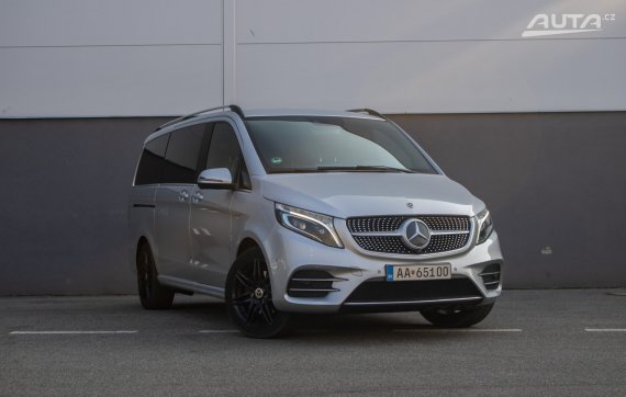Mercedes-Benz V trieda v300 d Exclusive Lang 4MATIC  / AJ NA SPLÁTKY / PROTIÚČET / 2022 šedá
