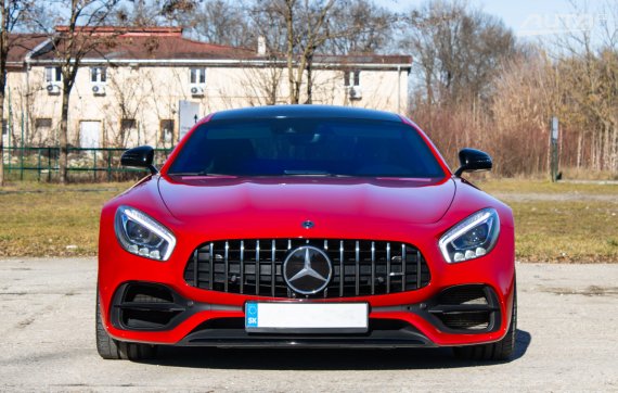 Mercedes-Benz AMG GT S coupe TOP STAV / AJ NA SPLÁTKY- PROTIHODNOTA / 2018 červená