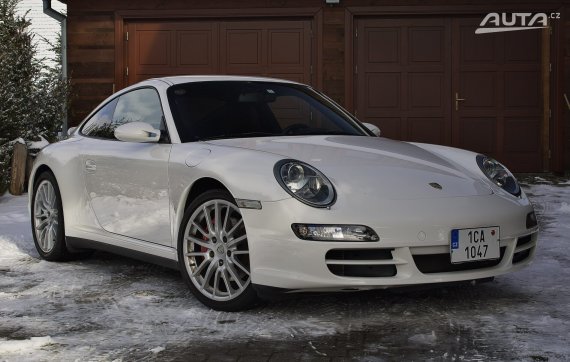 Porsche 911 Carrera 4S, 2008, 261kW 2008 bílá