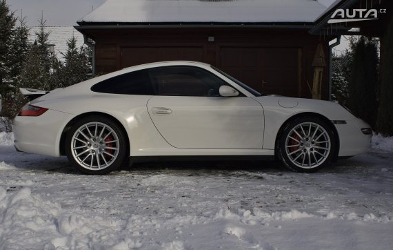 Porsche 911 Carrera 4S, 2008, 261kW 2008 bílá