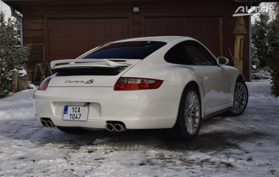 Porsche 911 Carrera 4S, 2008, 261kW 2008 bílá