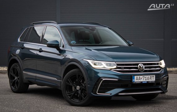 Volkswagen Tiguan 2.0 TDI EVO DSG 4MOTION 2021 modrá