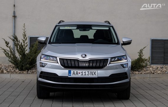 Škoda Karoq 2.0TDi DSG / AJ NA SPLÁTKY / PROTIHODNOTA / 2021 stříbrná metalíza