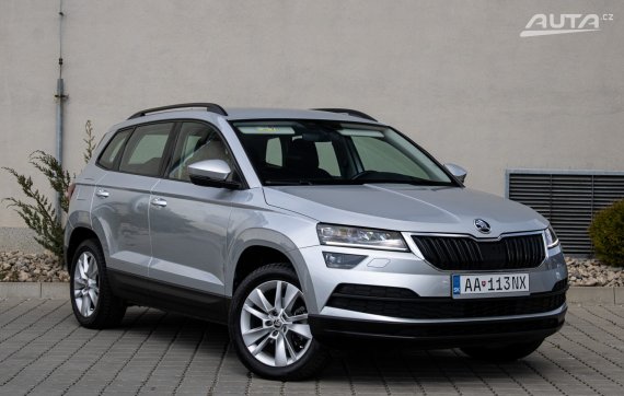 Škoda Karoq 2.0TDi DSG / AJ NA SPLÁTKY / PROTIHODNOTA / 2021 stříbrná metalíza