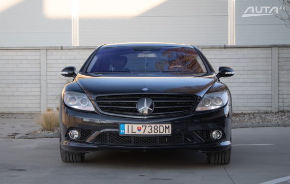 Mercedes-Benz CL Mercedes CL500, 5.5 V8, automat ZÁRUKA / AJ NA SPLÁTKY / PROTIÚČET 2008 černá