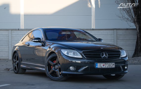 Mercedes-Benz CL Mercedes CL500, 5.5 V8, automat ZÁRUKA / AJ NA SPLÁTKY / PROTIÚČET 2008 černá