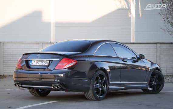 Mercedes-Benz CL Mercedes CL500, 5.5 V8, automat ZÁRUKA / AJ NA SPLÁTKY / PROTIÚČET 2008 černá