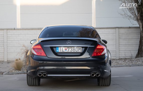 Mercedes-Benz CL Mercedes CL500, 5.5 V8, automat ZÁRUKA / AJ NA SPLÁTKY / PROTIÚČET 2008 černá