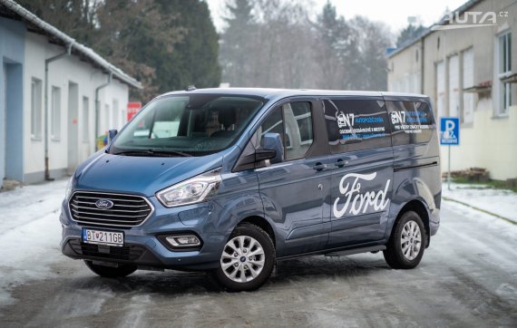 Ford Tourneo Custom PHEV 93kW, Možný odpočet DPH - AJ NA SPLÁTKY / PROTIHODNOTA 2022 - hlavní pohled