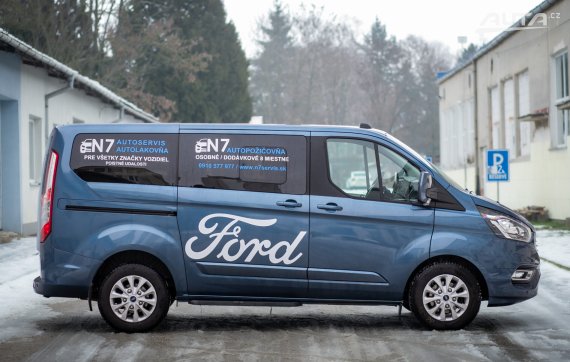 Ford Tourneo Custom PHEV 93kW, Možný odpočet DPH - AJ NA SPLÁTKY / PROTIHODNOTA 2022 modrá