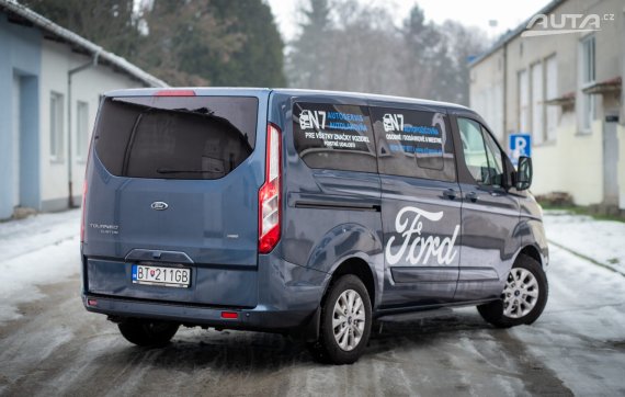 Ford Tourneo Custom PHEV 93kW, Možný odpočet DPH - AJ NA SPLÁTKY / PROTIHODNOTA 2022 modrá