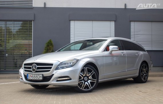 Mercedes Benz CLS Shooting Brake 350 CDI BlueEFFICIENCY 2013 šedá
