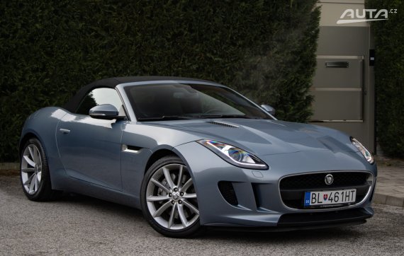 Jaguar F-Type Convertible 3.0L V6 A/T / AJ NA SPLÁTKY / PROTIÚČET / 2014 šedá
