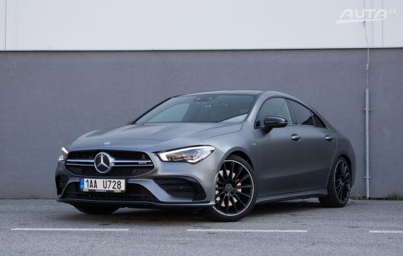 Mercedes-Benz CLA Kupé AMG 35 4MATIC 225kW A/7 MOŽNÁ ZÁRUKA / AJ NA SPLÁTKY / NA PROTIÚČET 2019 - hlavní pohled