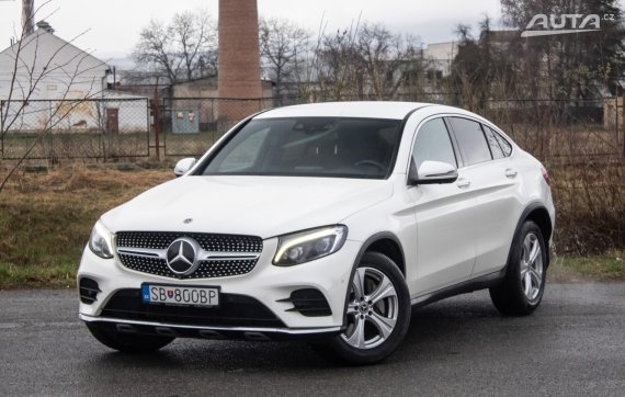 Mercedes-Benz GLC Kupé 250d 4MATIC / 150kW / A9 / ZÁRUKA / AJ NA SPLÁTKY / PROTIÚČET 2017 - hlavní pohled