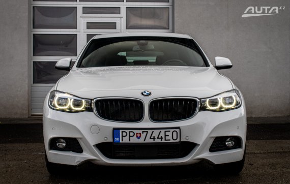 BMW Rad 3 GT 320d xDrive  M Sport A/T, 140kW, A8, 5d. (2016-2019) /AJ NA SPLÁTKY/PROTIÚČET 2019 bílá