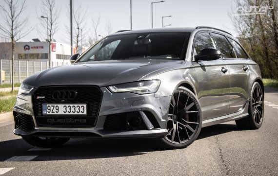 Audi RS6 Avant Quattro 445kW / AJ NA SPLÁTKY / PROTIÚČET / 2016 - hlavní pohled