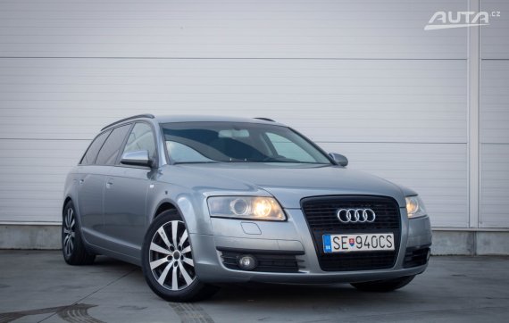 Audi A6 Avant 2.0 TDI 103kW 2008 / AJ NA SPLÁTKY / PROTIÚČET / 2008 šedá